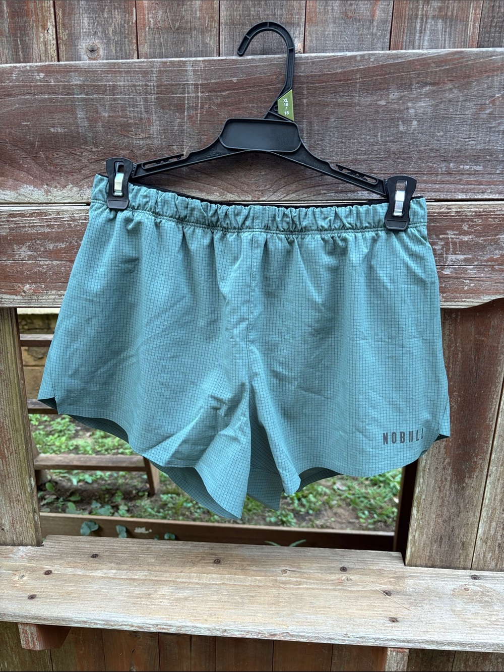 NOBULL Women's Teal Athletic Shorts